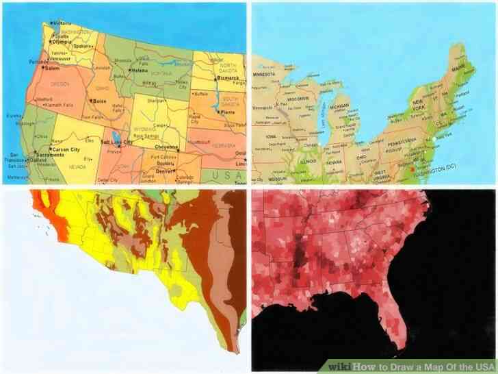 Image intitulée établir une Carte Des états-unis à l